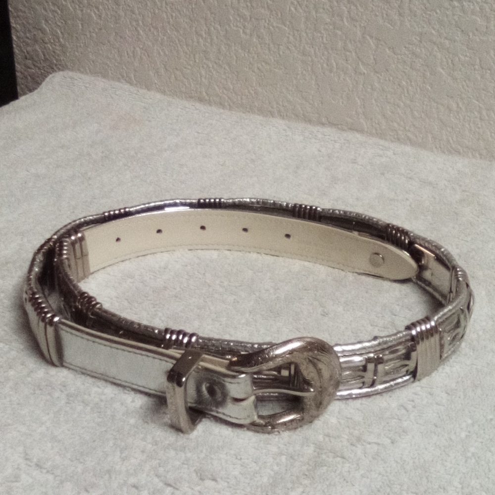 Silver Colored Belt